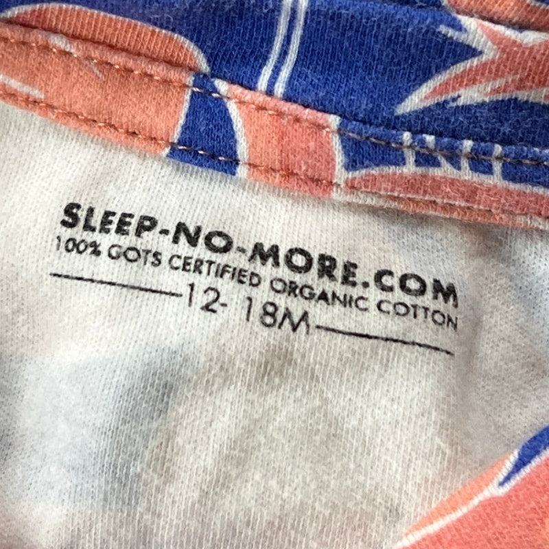 Sleep-No-More.com 100% Cotton Girl Dress Flamingo AOP Size 12-18M