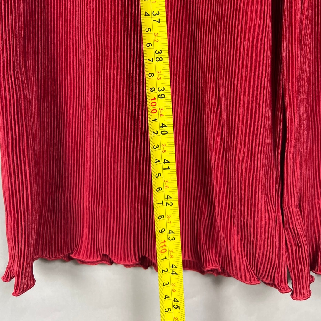 Abercrombie & Fitch Size Small Long NWT Pull On Textured Crinkle Flare Leg