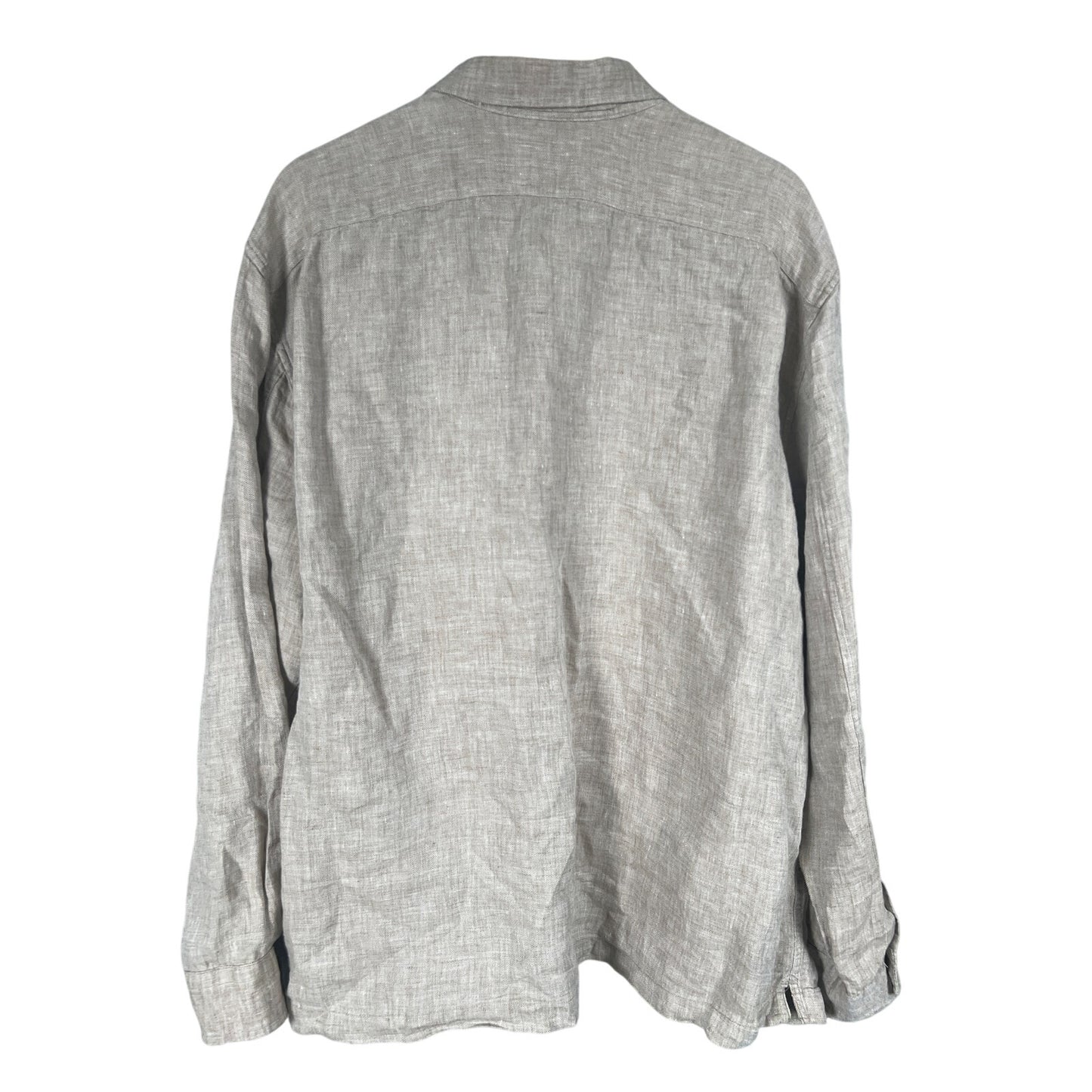 Banana Republic 100% Linen Button Down Standard Fit XL