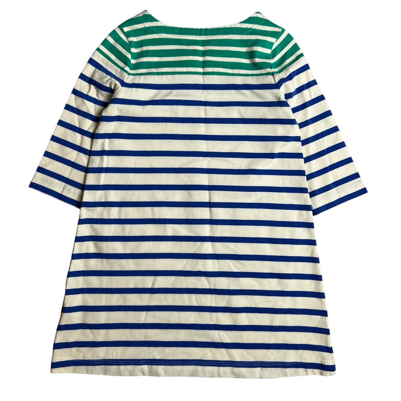 Mini Boden Girl’s Striped Play Dress Size 5-6y Cotton Knit Casual Colorful