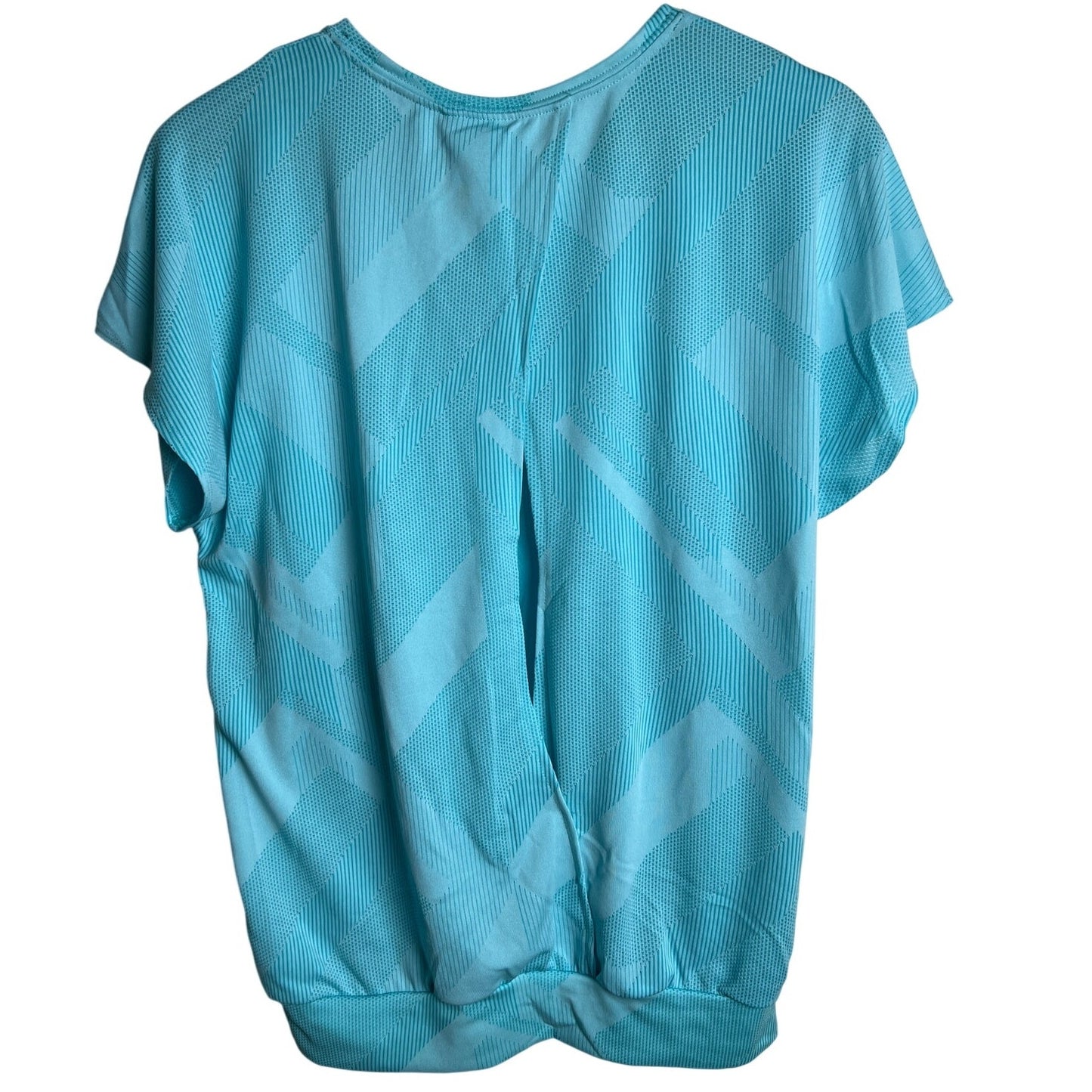 NWT Brooks Running Happy Blue Women's T-Shirt Size L