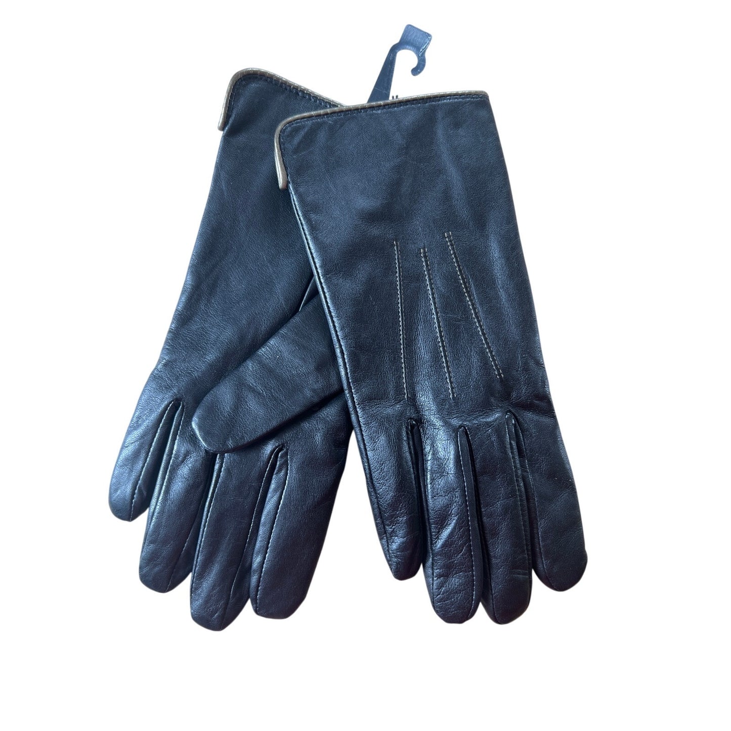 New Original British Army Officer Parade Uniform Black Leather Gloves Size 7.5