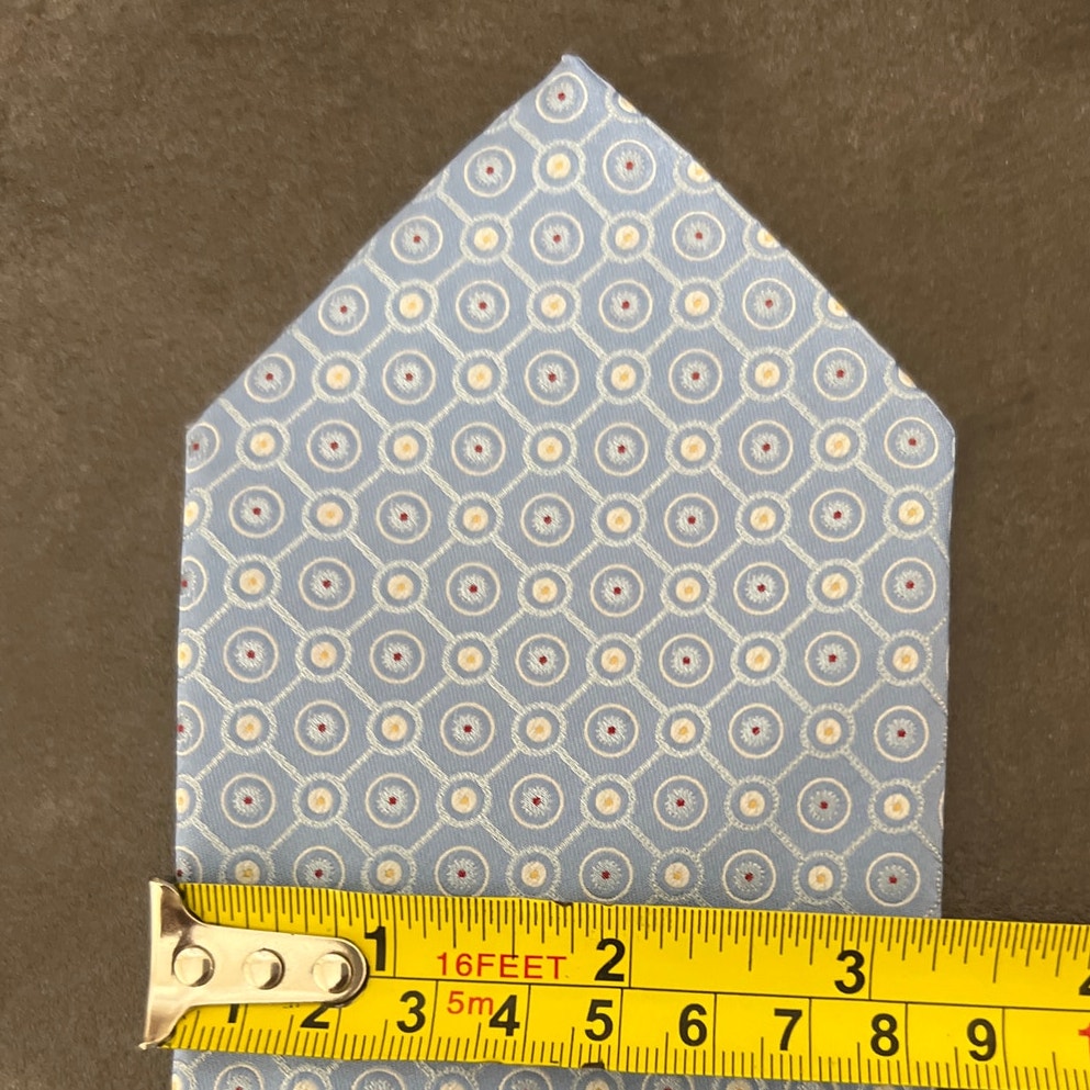 Italo Ferelli Blue Spotted Polka Dot NWT Tie Made In Italy