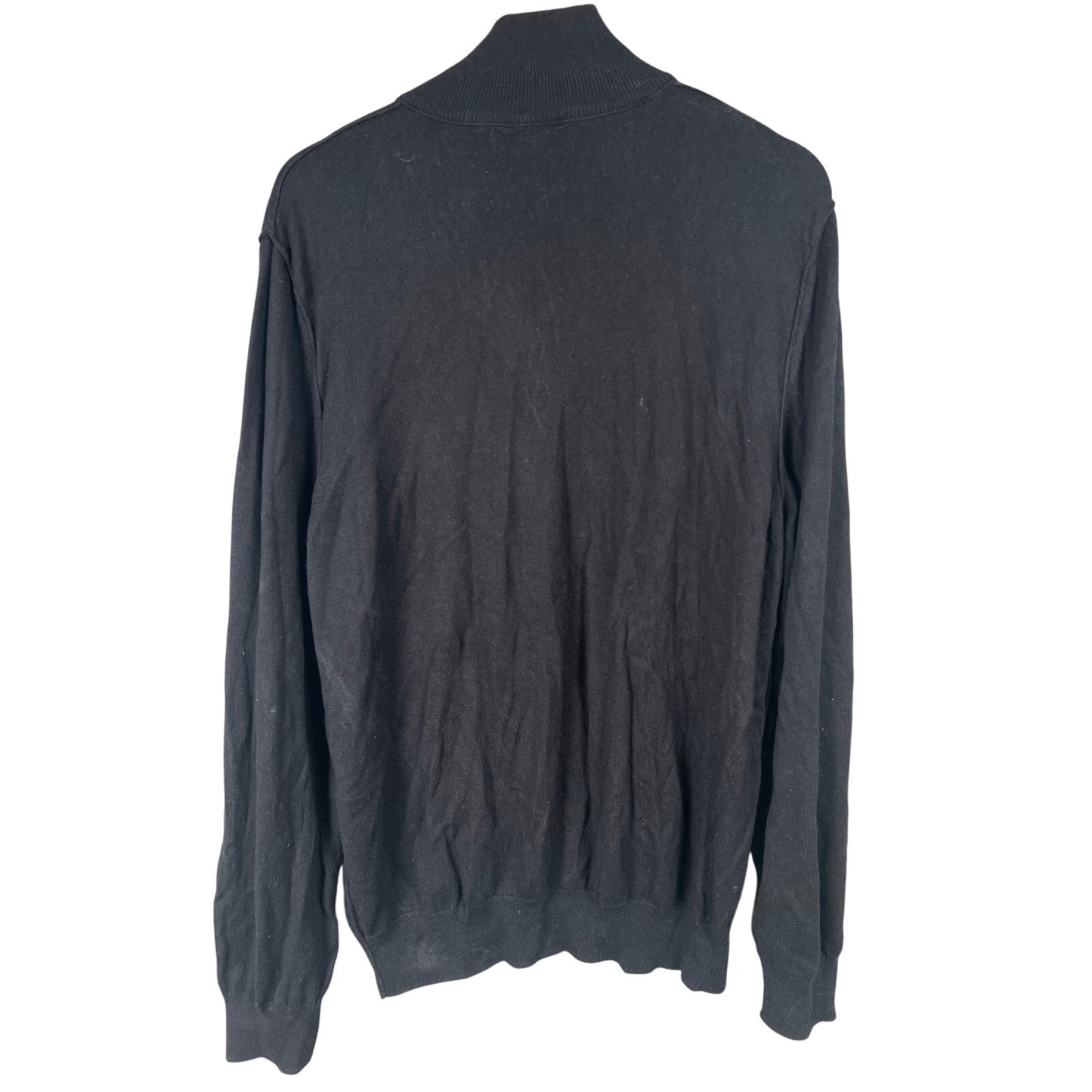 Banana Republic Silk Cashmere Size XL Pullover 1/4 Quarter Zip