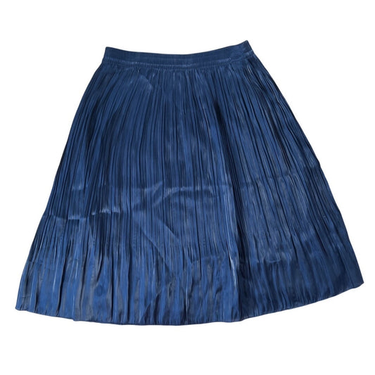 Vintage Norm Thompson Womens Pleated Midi Skirt Size M