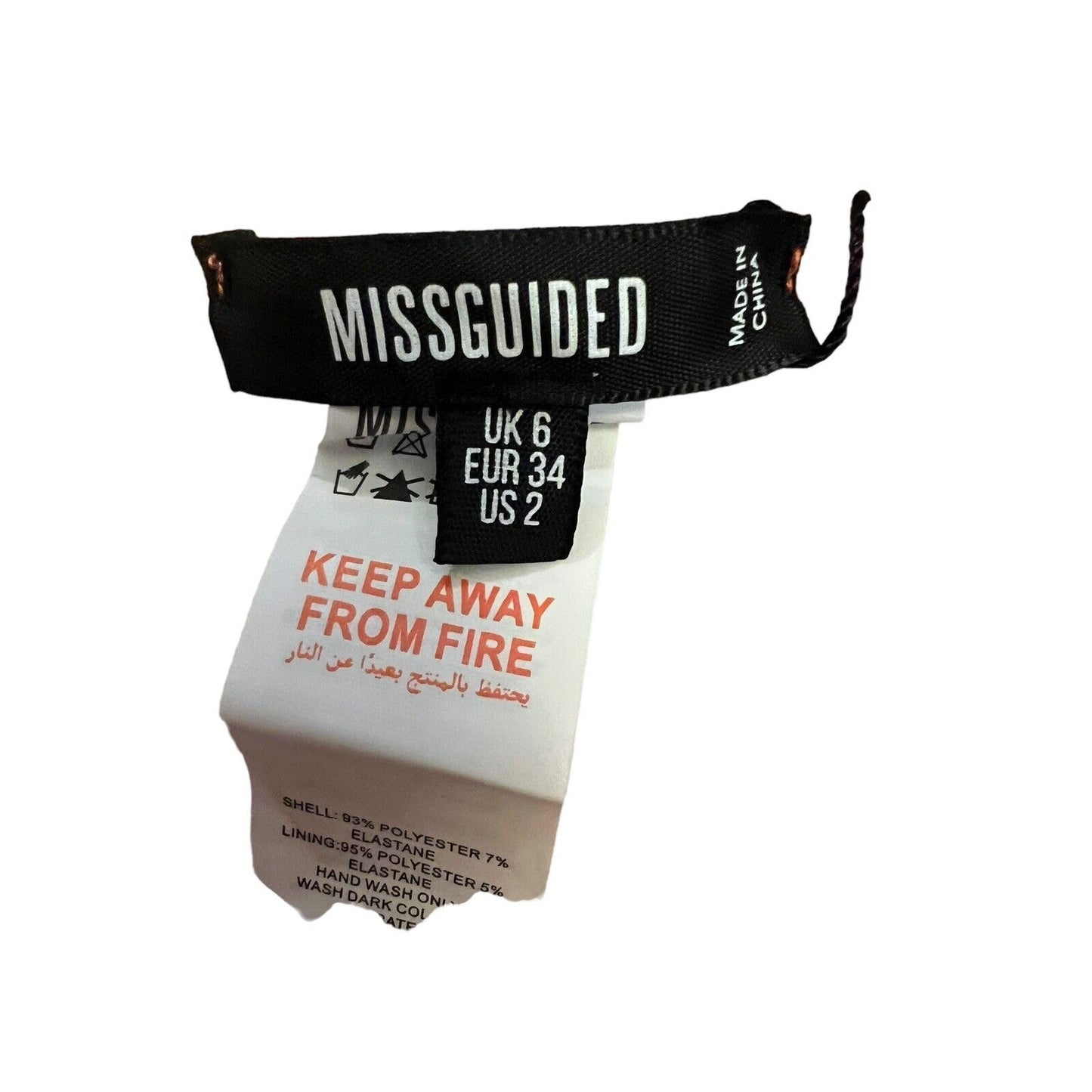 Missguided Women's 2 Orange Soft Touch High Leg Tanga Bikini Bottom NWT