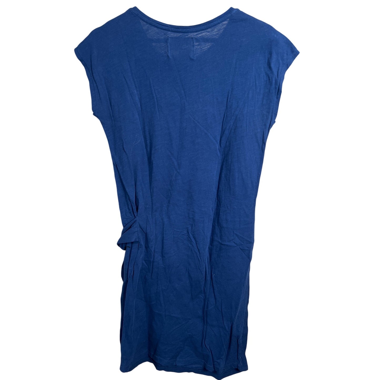 Velvet Anthropologie Women Blue Dress Small Graham & Spencer Gussie Side Tie