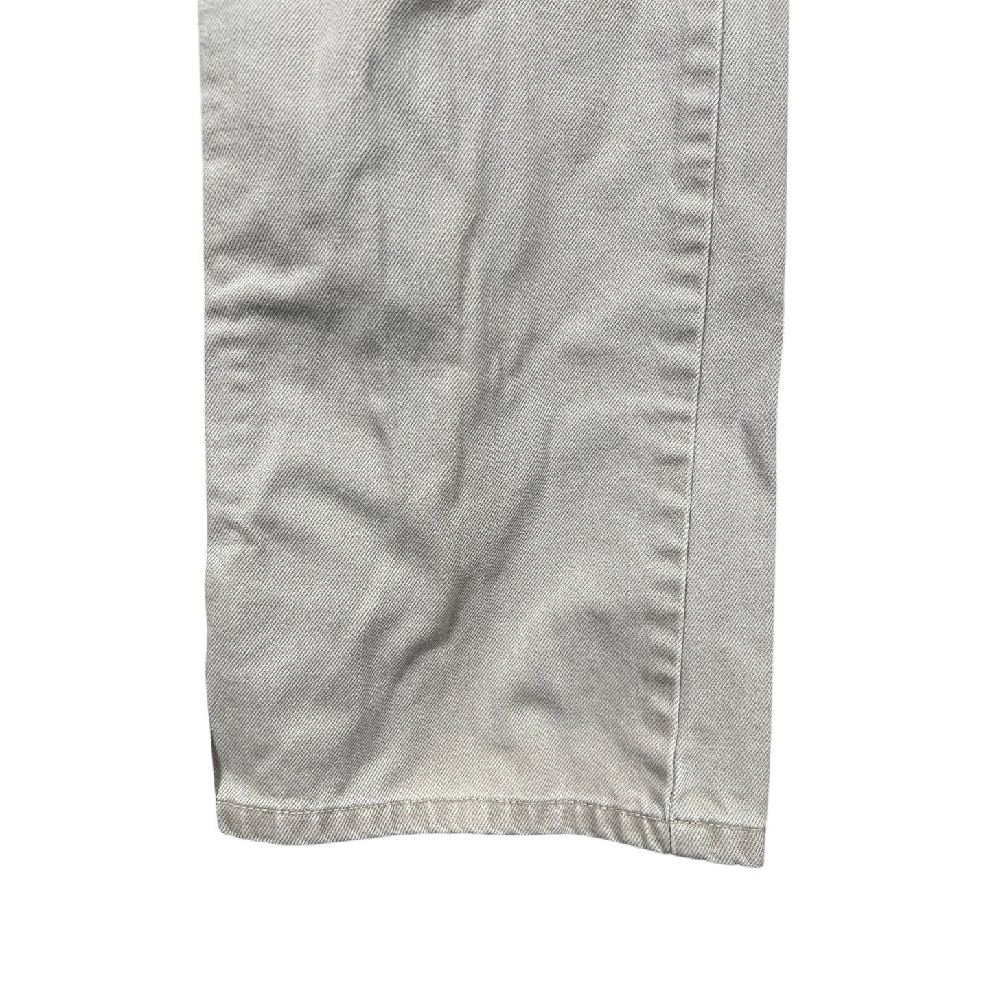 Harley Davidson Women's Cream Straight Leg Pants Size 8