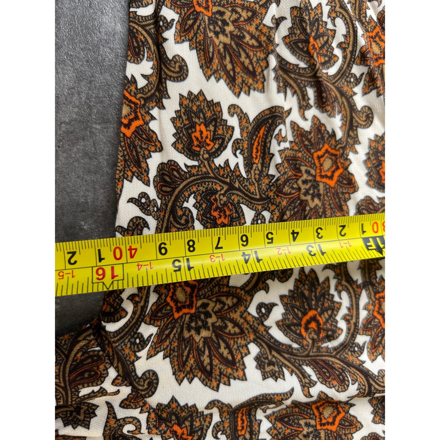 Nili Lotan Small Button Down Tapestry Paisley Boho Chic Shirt