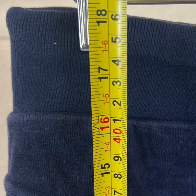 JilL Start Jeans Size 2 Velvet Navy Blue Skirt