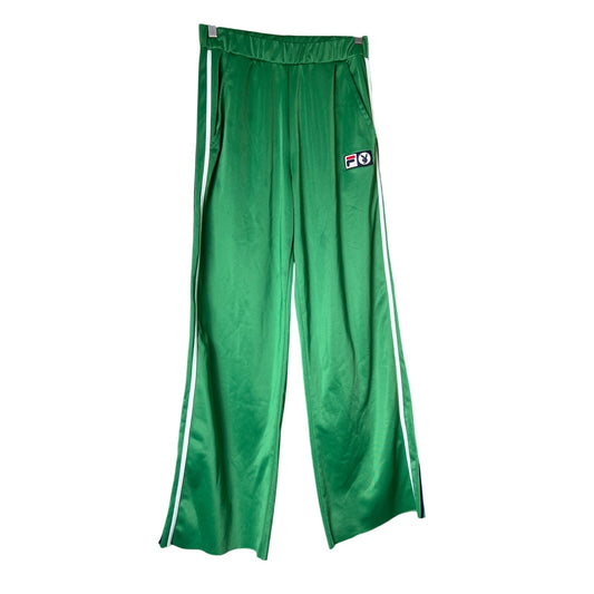 Fila Playboy Mardi Small Women's Green Track Pants *Chopped Bottoms*