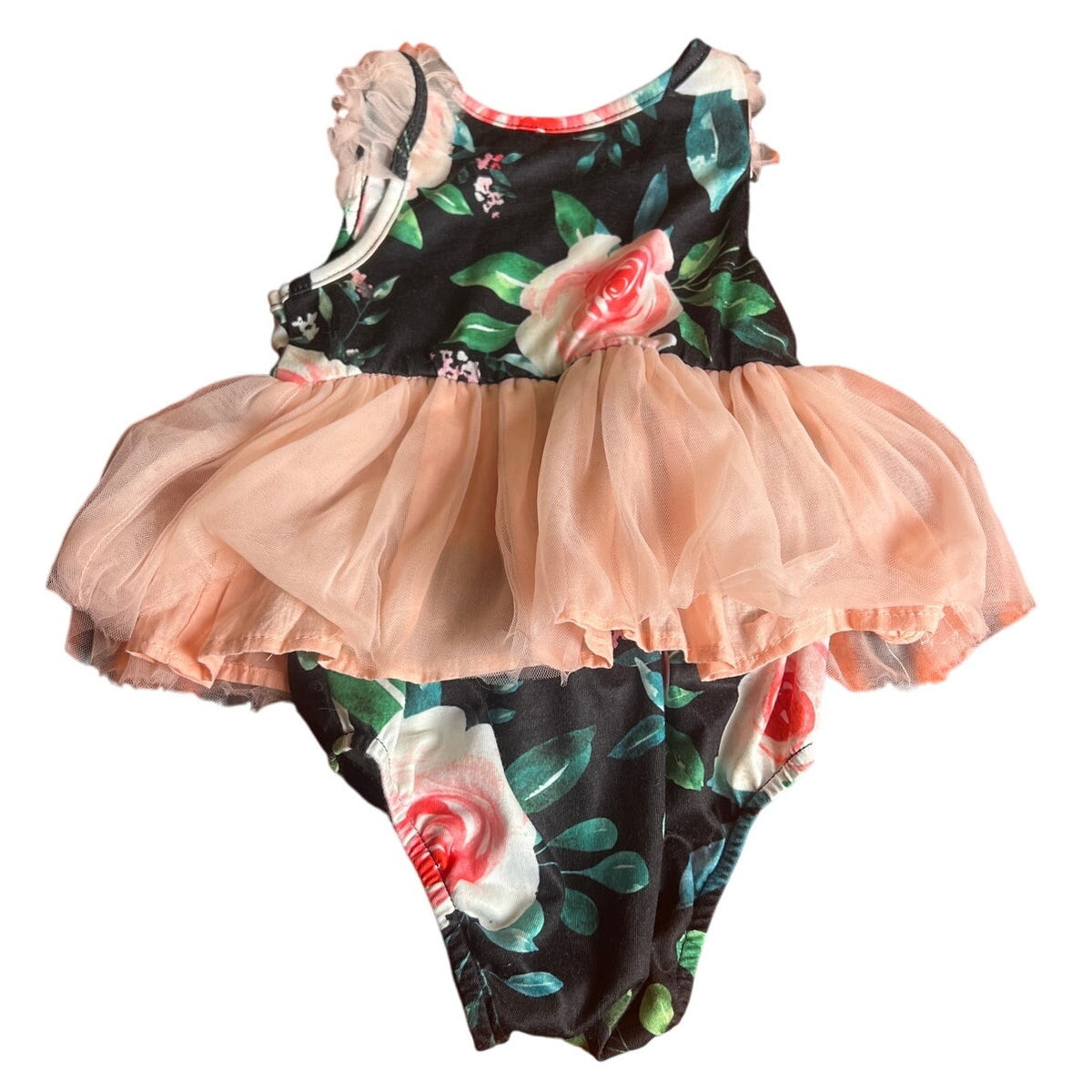 Patpat NWT 9-12M Tank Mesh Dresses Floral