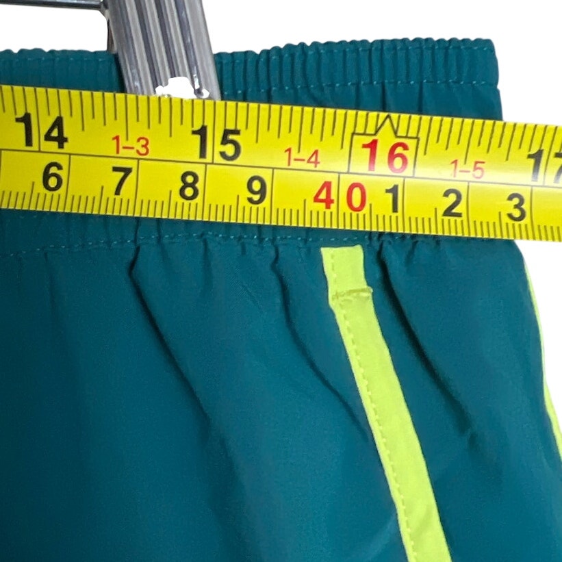 Bonobos Large L High Inseam Green Stretch Shorts