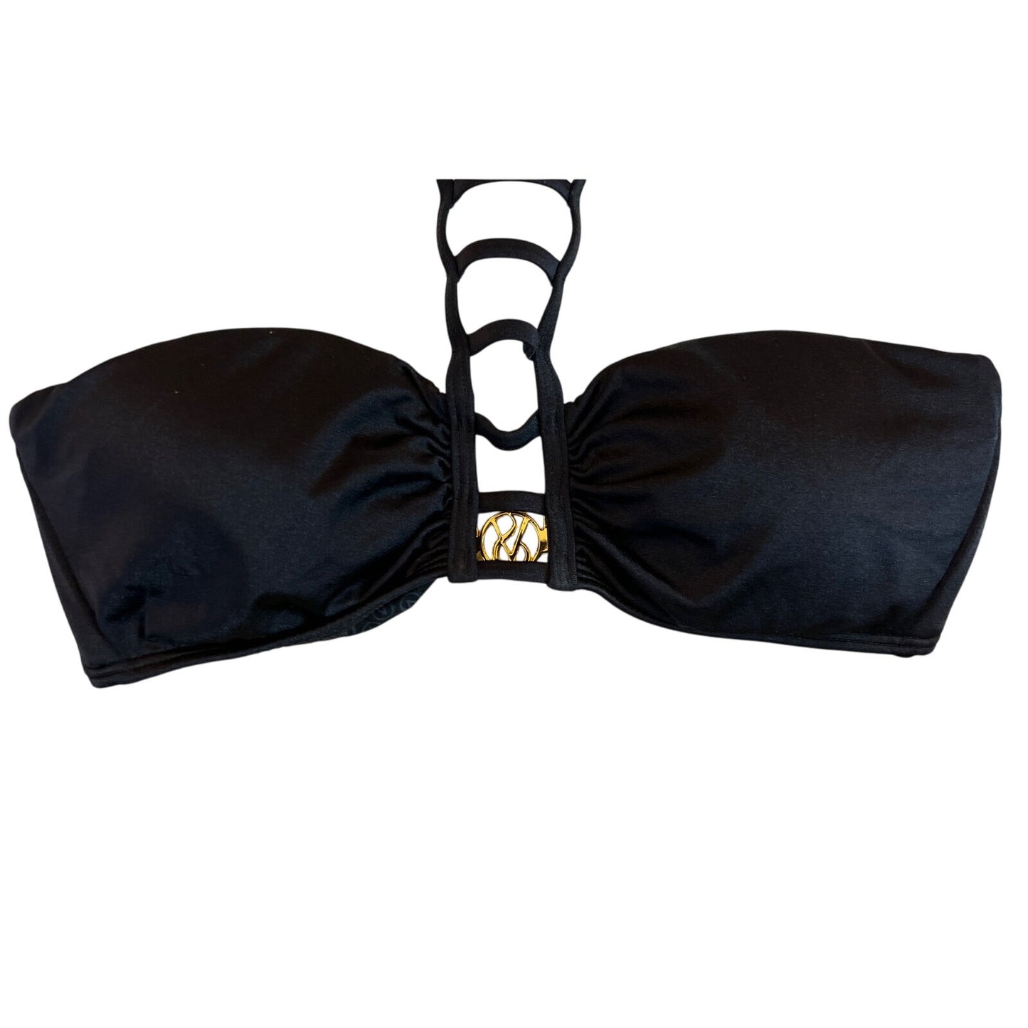 Victoria's Victoria Secret S Small Bikini - Black Gold Clasp - EUC