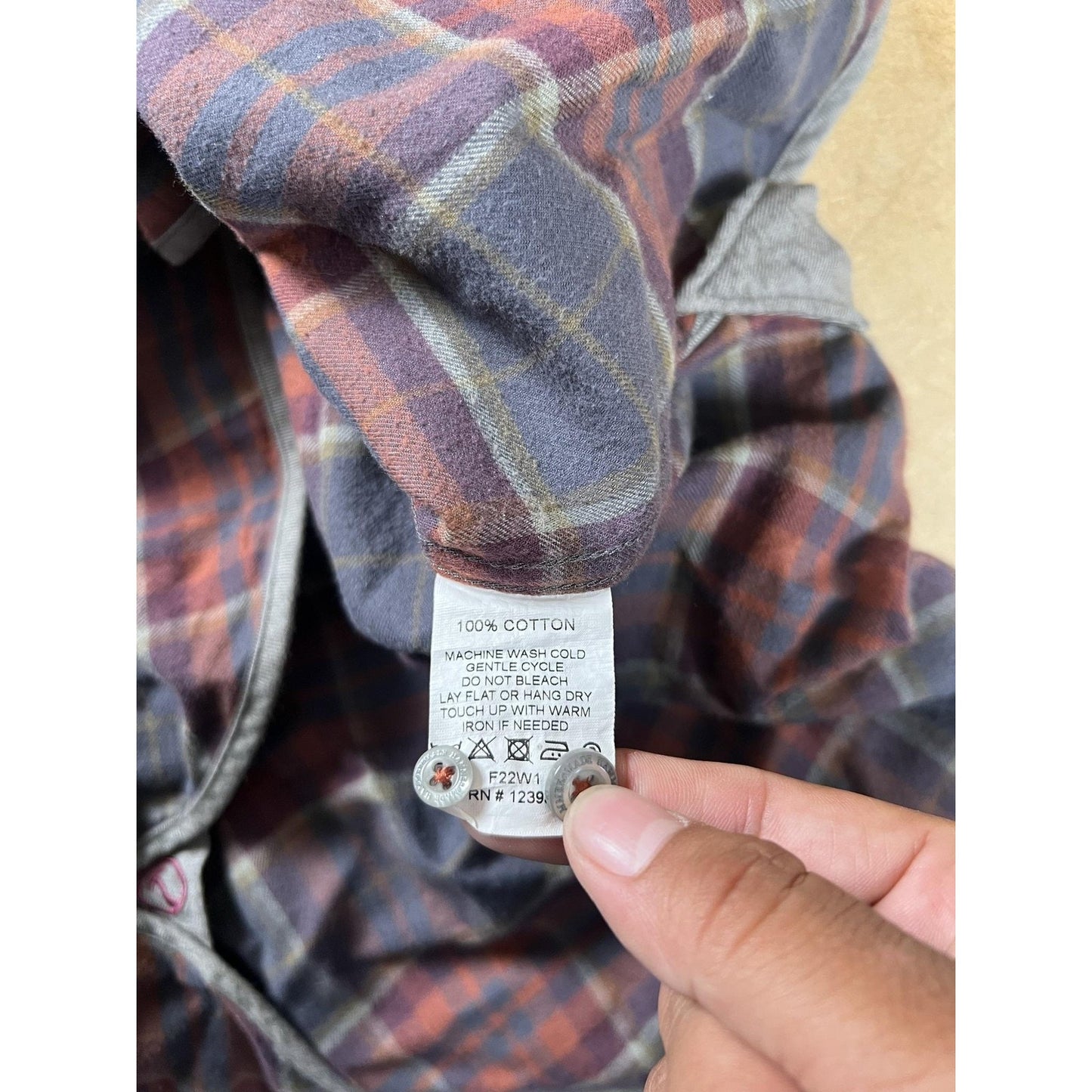 Hammer Made Shirt Mens XL Blue Plaid Long Sleeve Flannel Button Up Casual