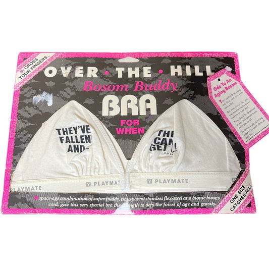 Over The Hill Bosom Buddy NWT Bra One Size Catches All