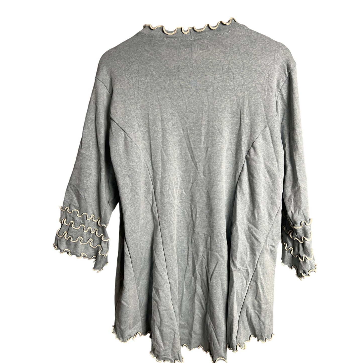 Laura Hlavac Gray Women's Size XL Cardigan