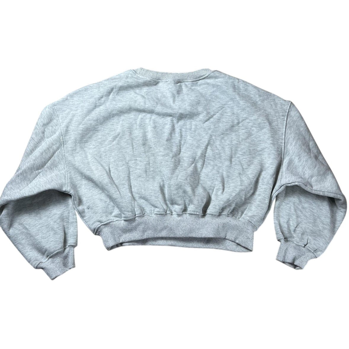Princess Polly Sweater Womens 4 Gray Pullover Graphic Lined Relaxed Fleece