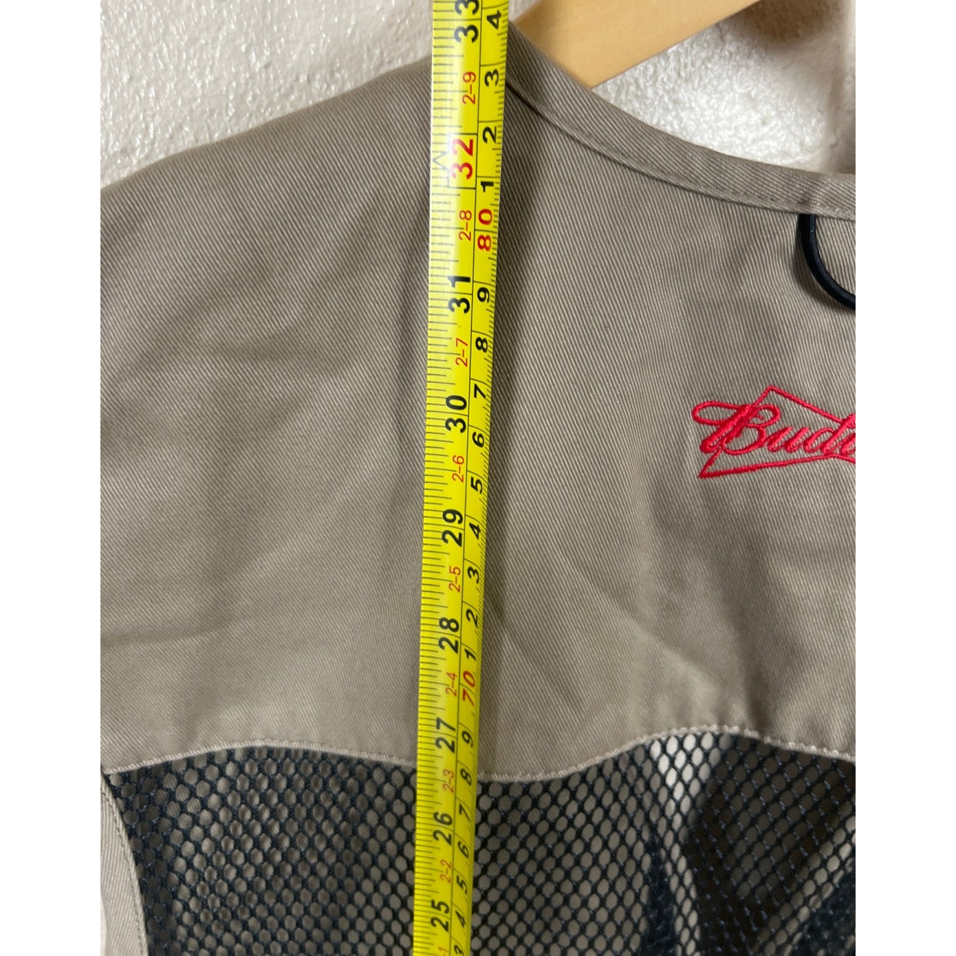 Cabela's XL Maple Vest Multi Pocket Mesh NWT Fishing Shooting Twins Budweiser