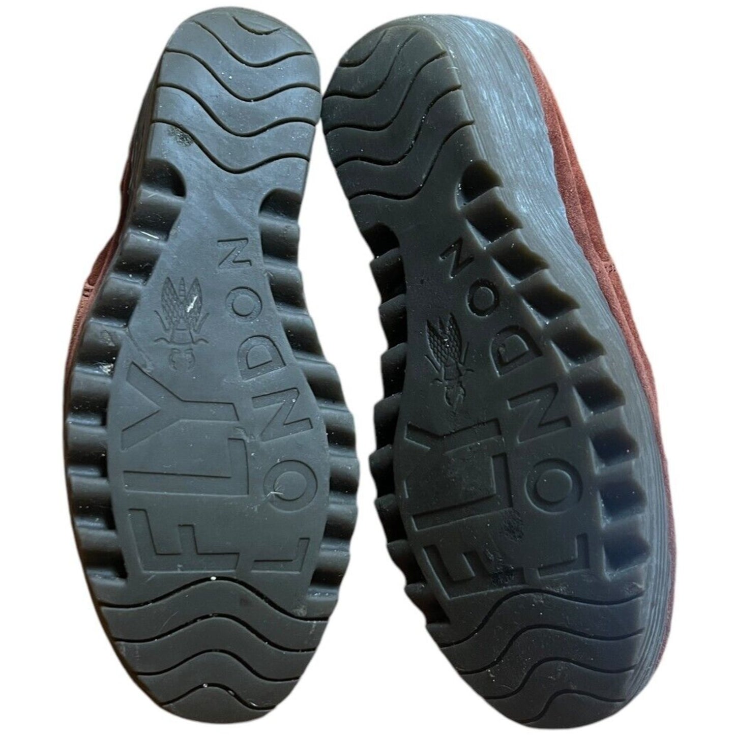 Fly London Yama Oil Suede Brick 39 Heel Shoe