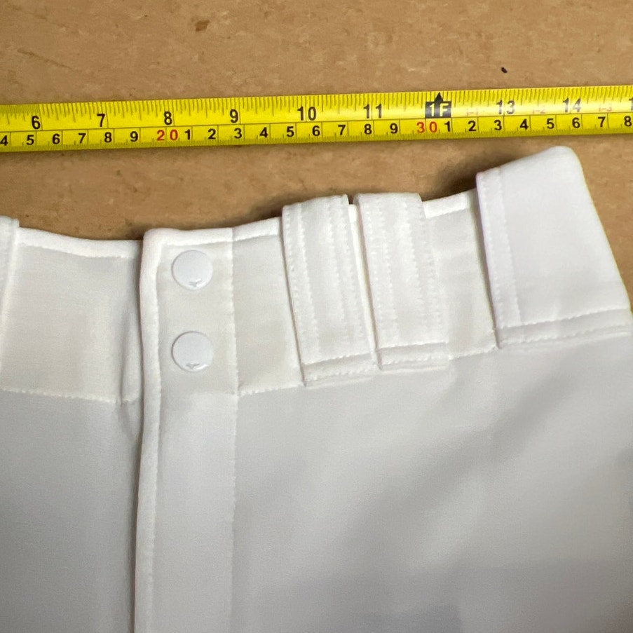NWT Mizuno Adult BB White Pants S Baseball and Softball Bottoms