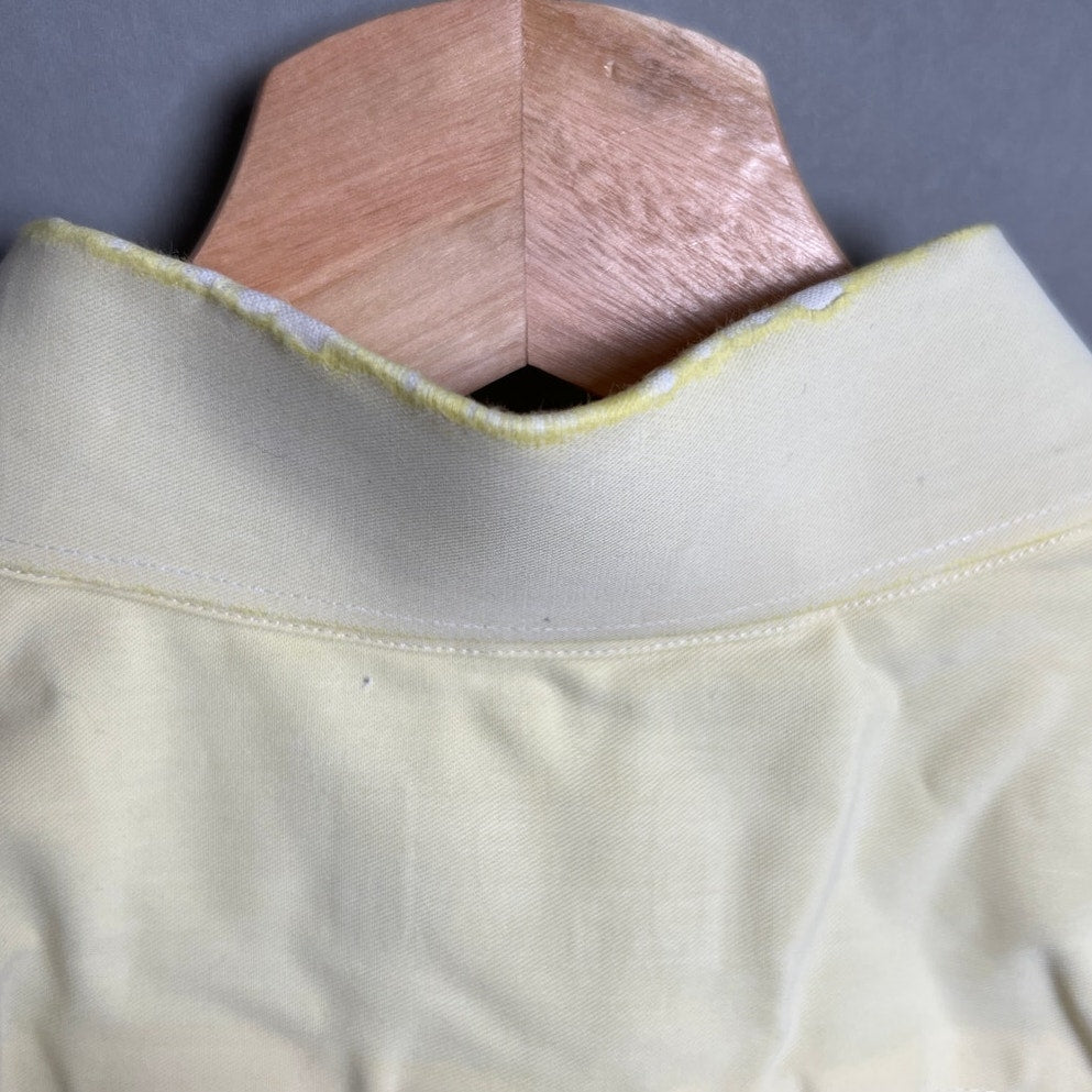NobleHouse Yellow Buttom-Down Men's Dress Shirt Size Large