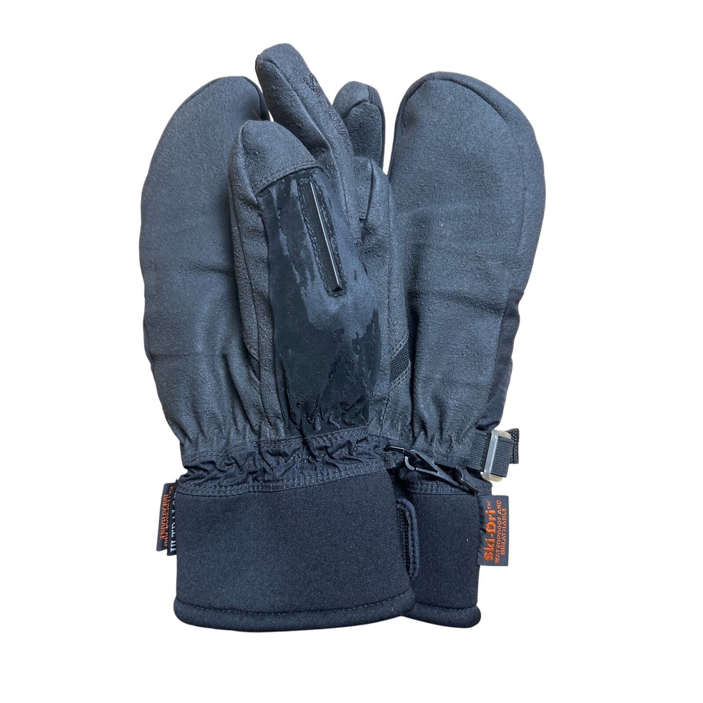 Grandoe Men Black Winter Ski-Dri Gloves One Size