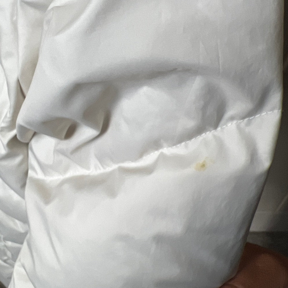 Patagonia Women's Medium Polyester White Down Parka Jacket