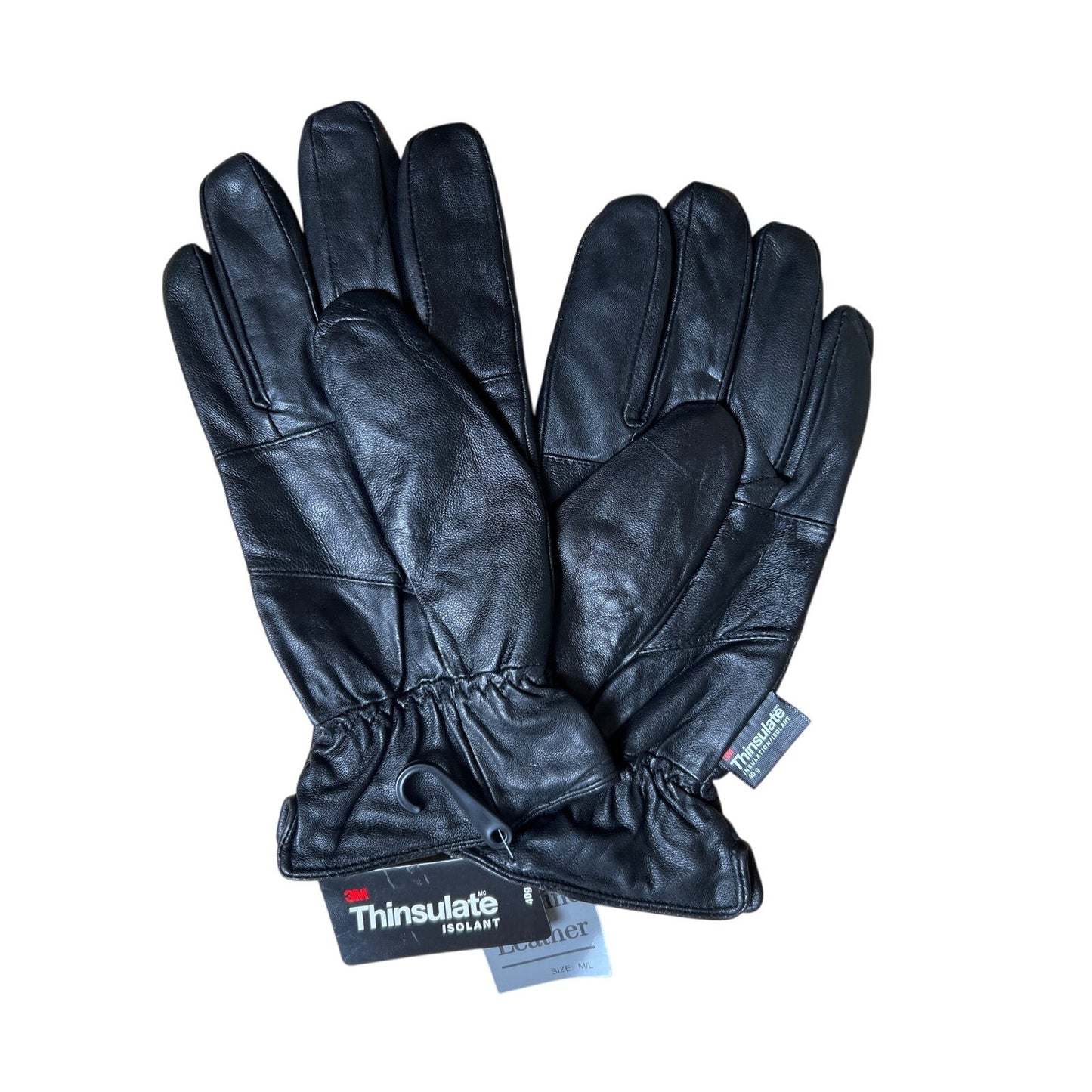 NWT Thinsulate Leather-Driving Gloves Size M/L