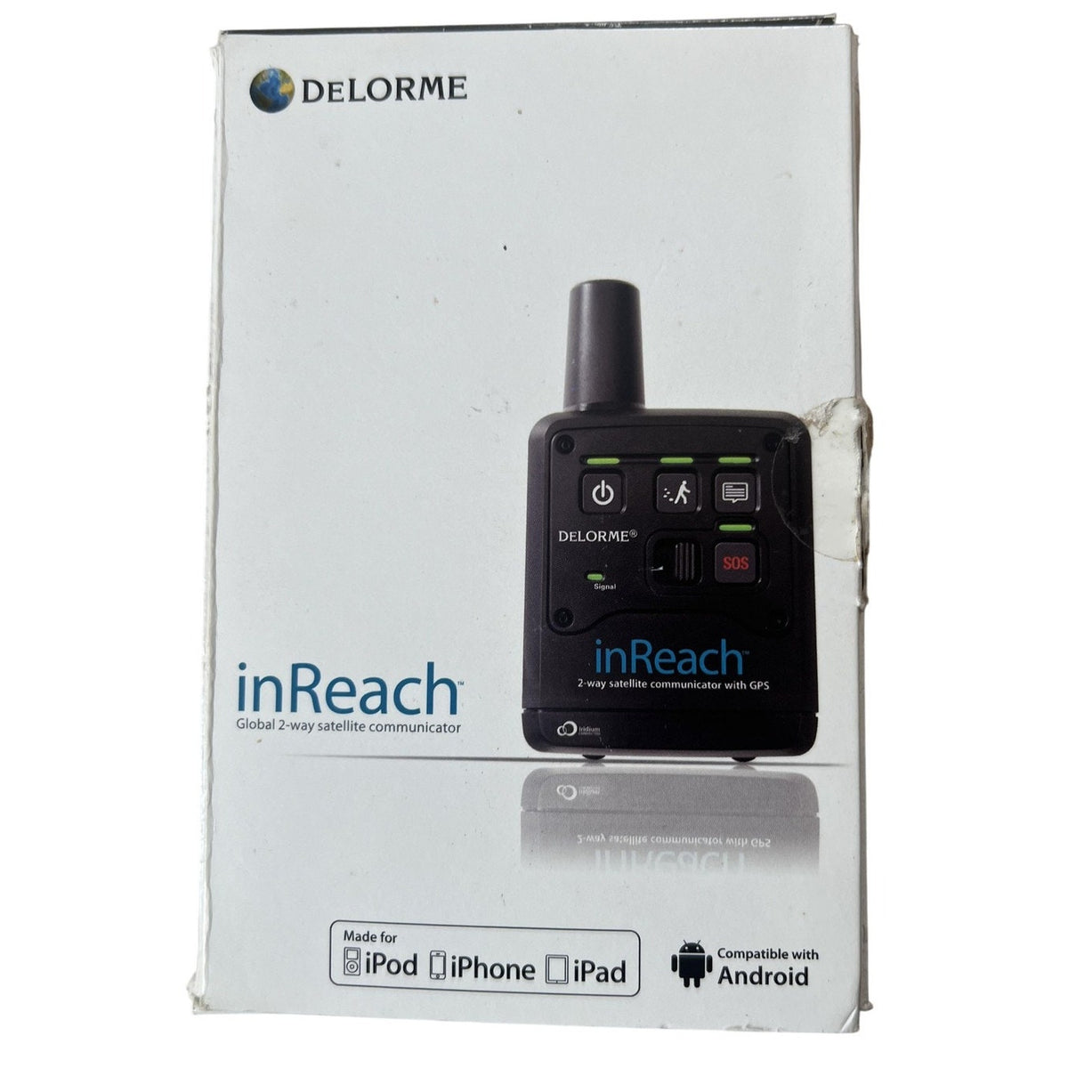 DeLorme InReach 2-Way Satellite Communicator GPS Black Made In United States