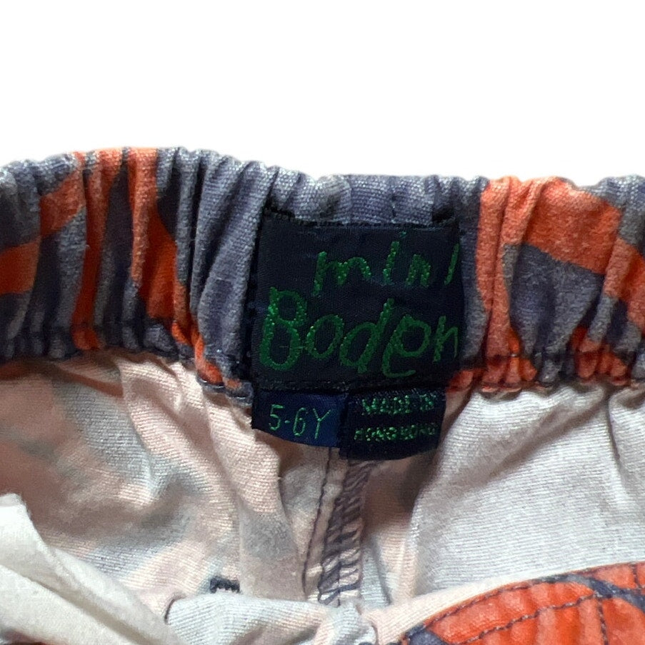 Mini Boden Toddler Tropical Boys Board Short Size 5-6Y