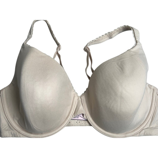 Victoria's Secret Line Perfect Coverage Cream Bra 34DD