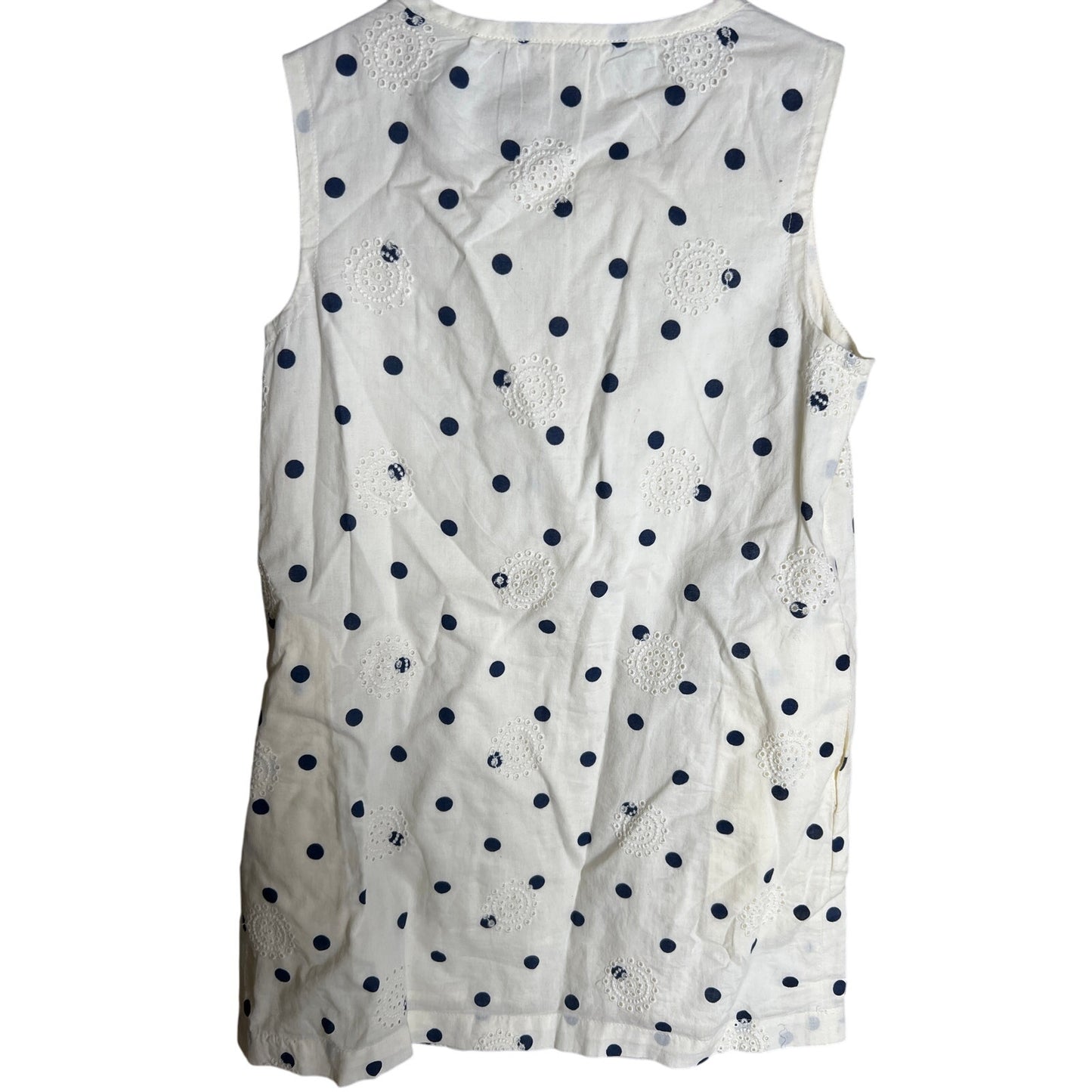 Crewcuts Size Youth 6 100% Cotton Polka Dot Dress