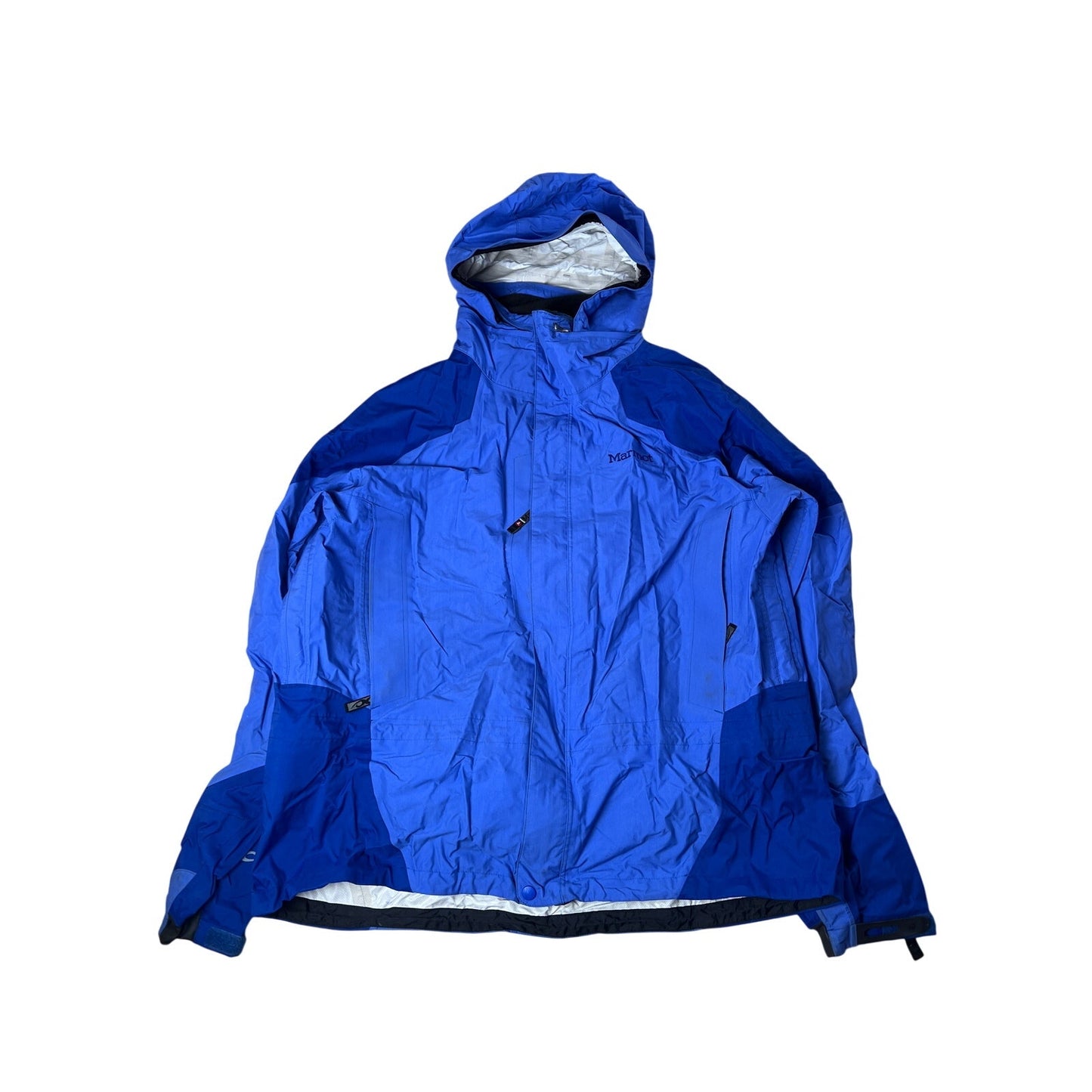 Marmot Jacket Womens XL Blue Hooded Waterproof Ski Snow