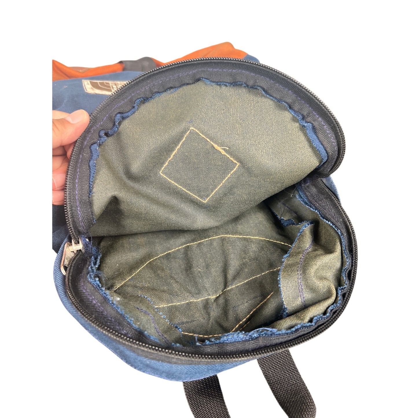 Vintage The North Face Made In USA Backpack Two Tone Hiking