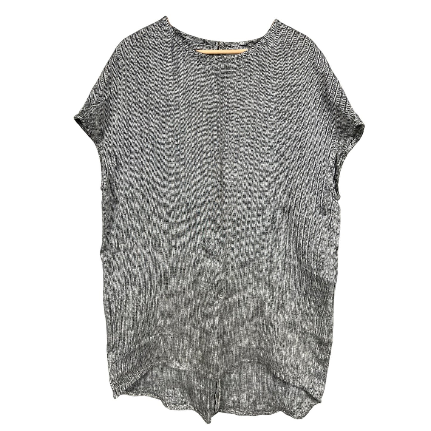Fog linen Work Gray Shift Dress *Dimensions in Picture*