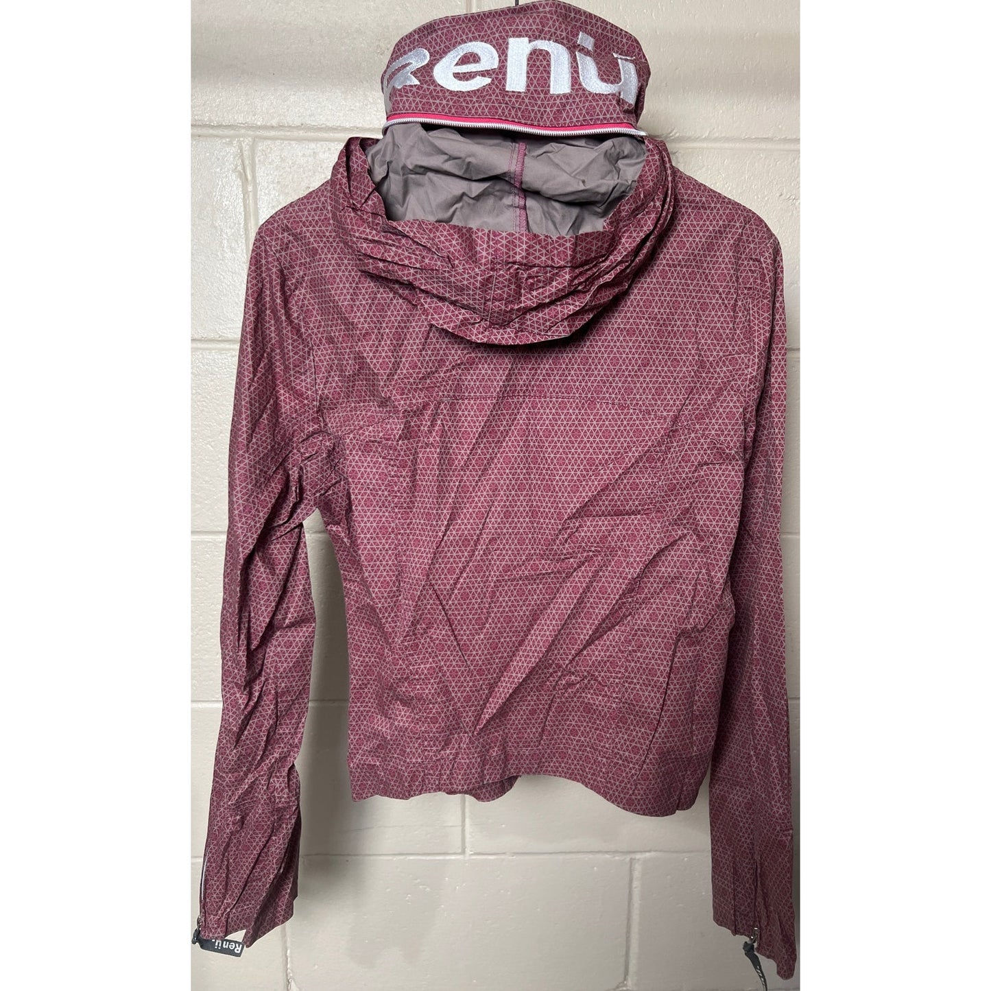 Renu With Purpose Women Burgundy Red Skii Jacket SIze Medium