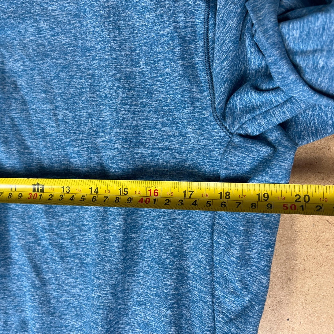 Lululemon Blue Surge Warm 1/2 Zip Long Sleeve Shirt Mens L