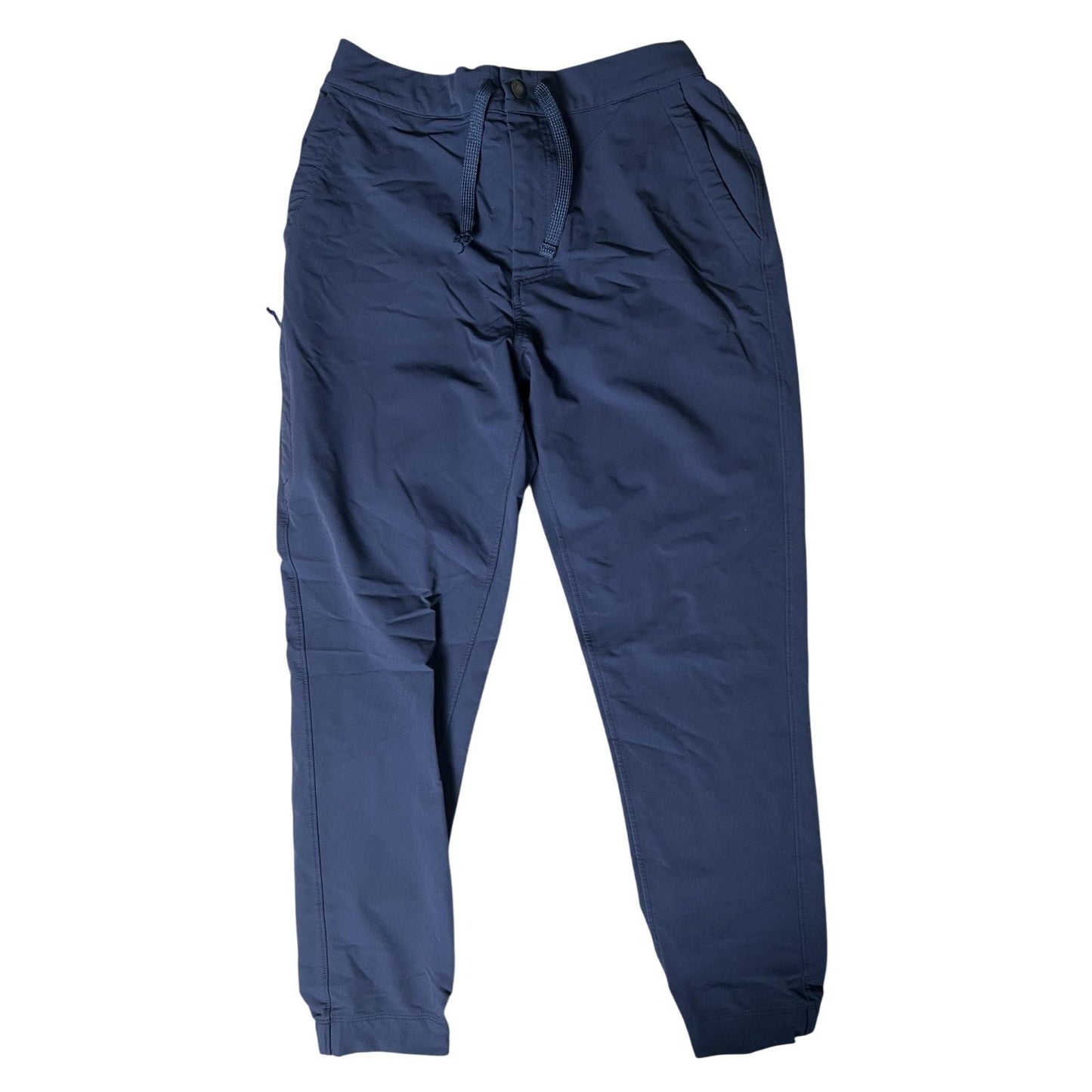 Patagonia Pants Unisex M Blue Jogger Microfiber Elastic Waist Cuffed Pockets