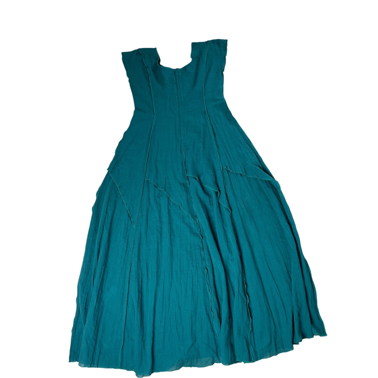 Linda Lundstrom Green Midi Dress Size Small