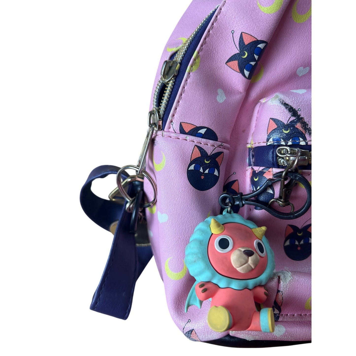 Loungefly Sailor Moon Luna Mini Backpack Pink