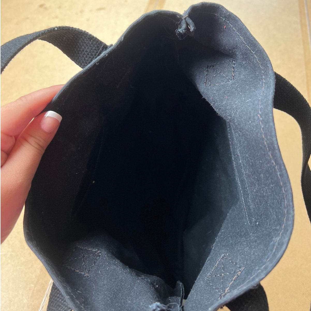 Duluth Pack Black Canvas Tote Bag