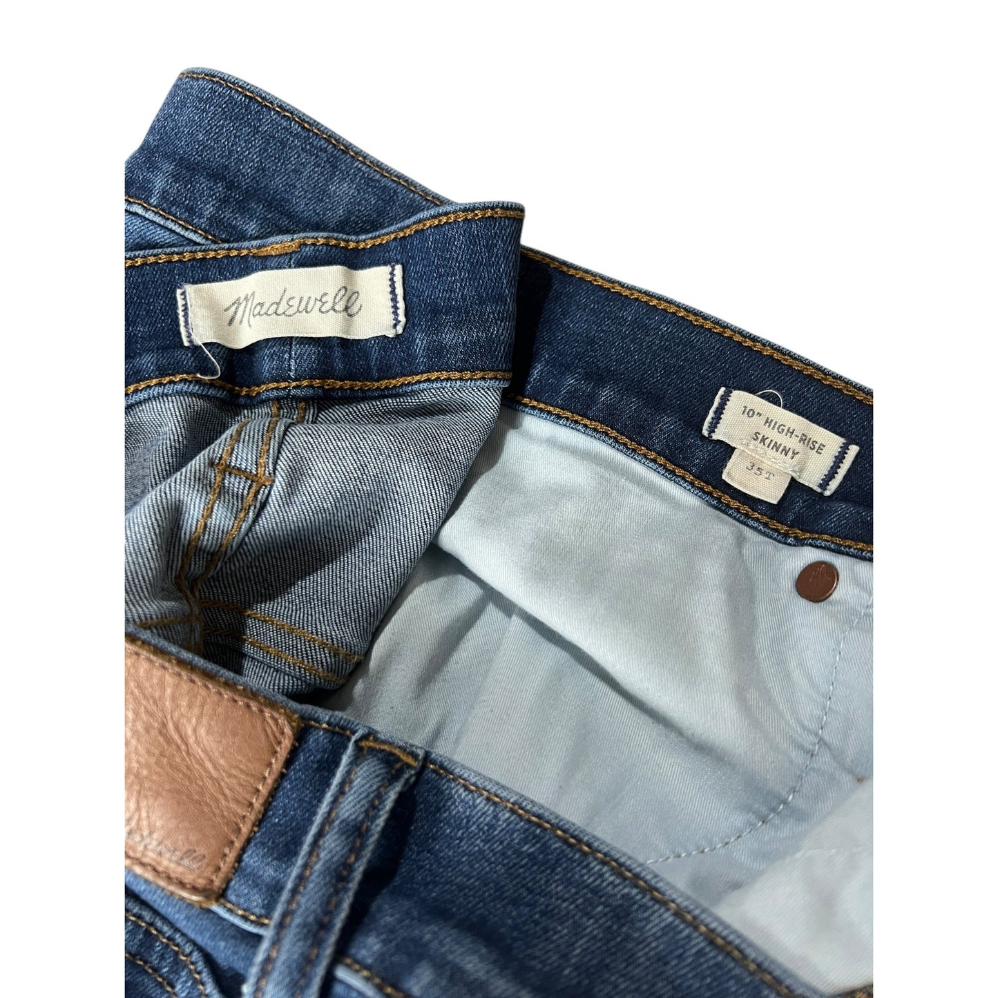 Madewell 10" High Rise Skinny 35T Women Jeans