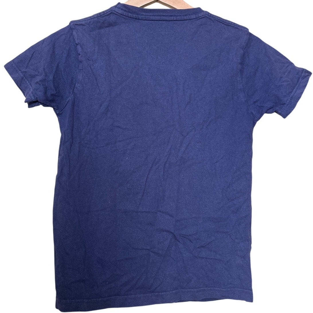 Mini Boden Kids T-shirt Size 9-10Y Soccer Net Graphic Shirt 100% Cotton