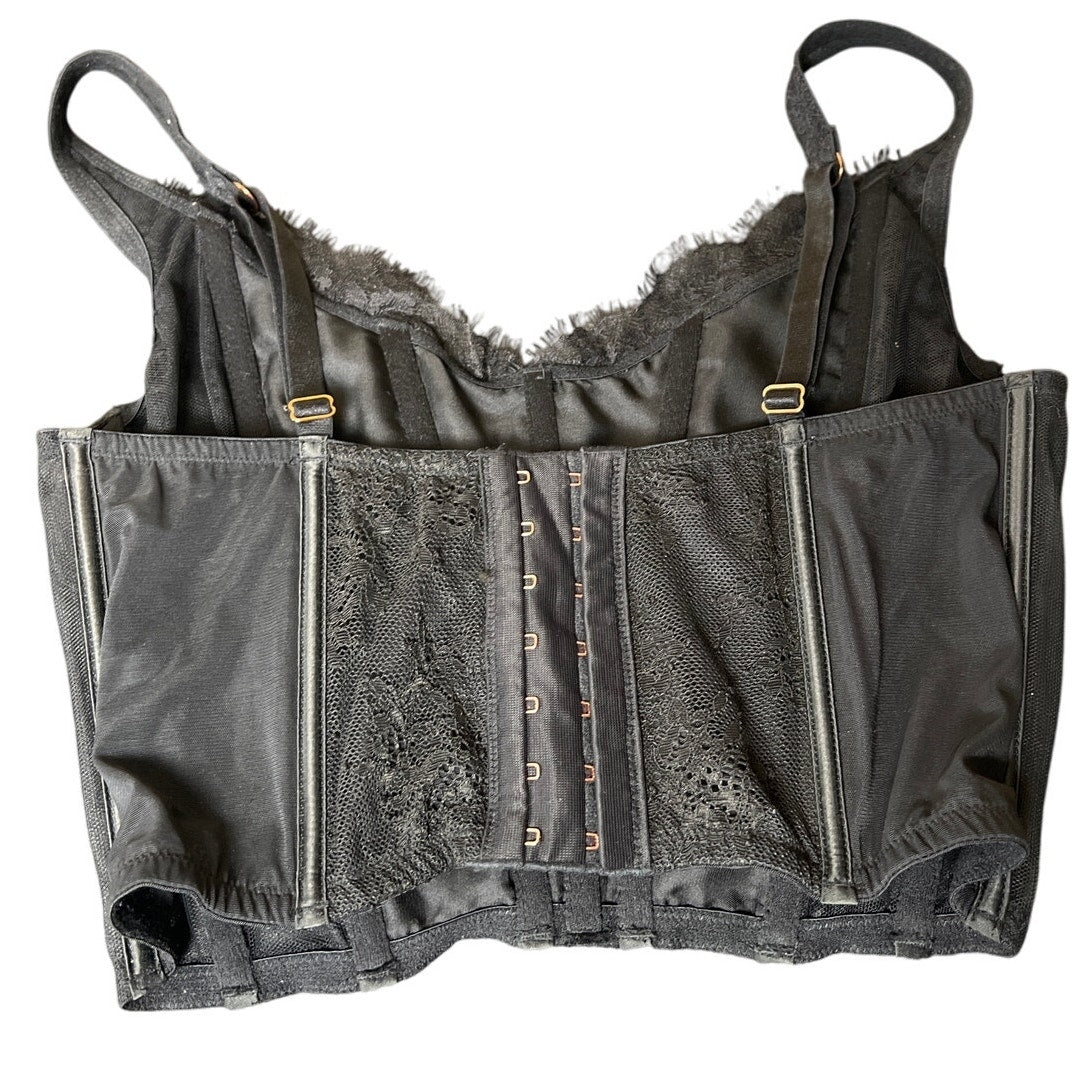 Victoria’s Secret Dream Angels Black & Lace Corset Top *Missing Size*