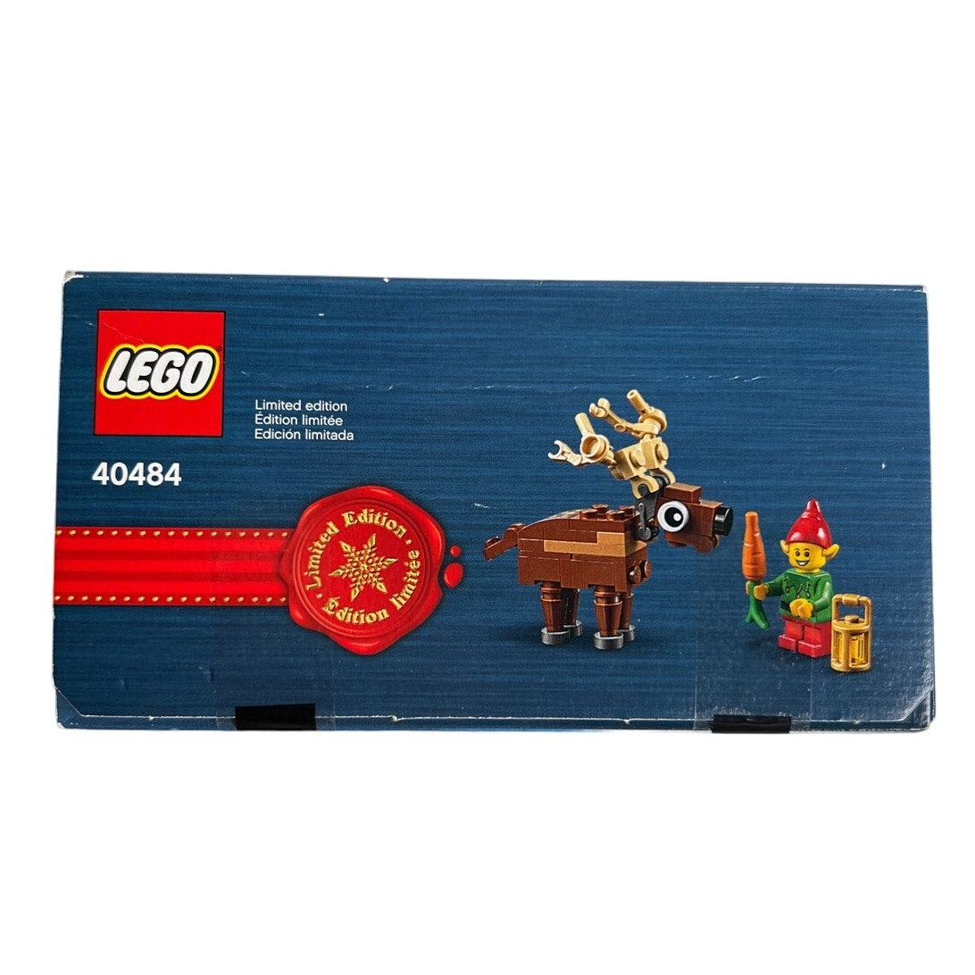 NIB Sealed LEGO 40484 Christmas Santa's Frontyard Elf Reindeer