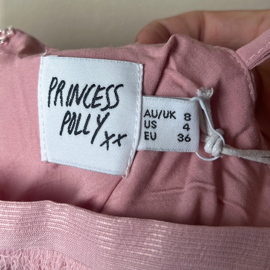 Princess Polly Pink Size US 4 Molina Mini Dress NWT
