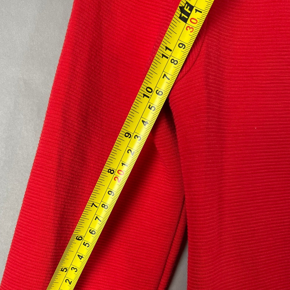 Boden Red Seam Detail Dress Women's Size 6