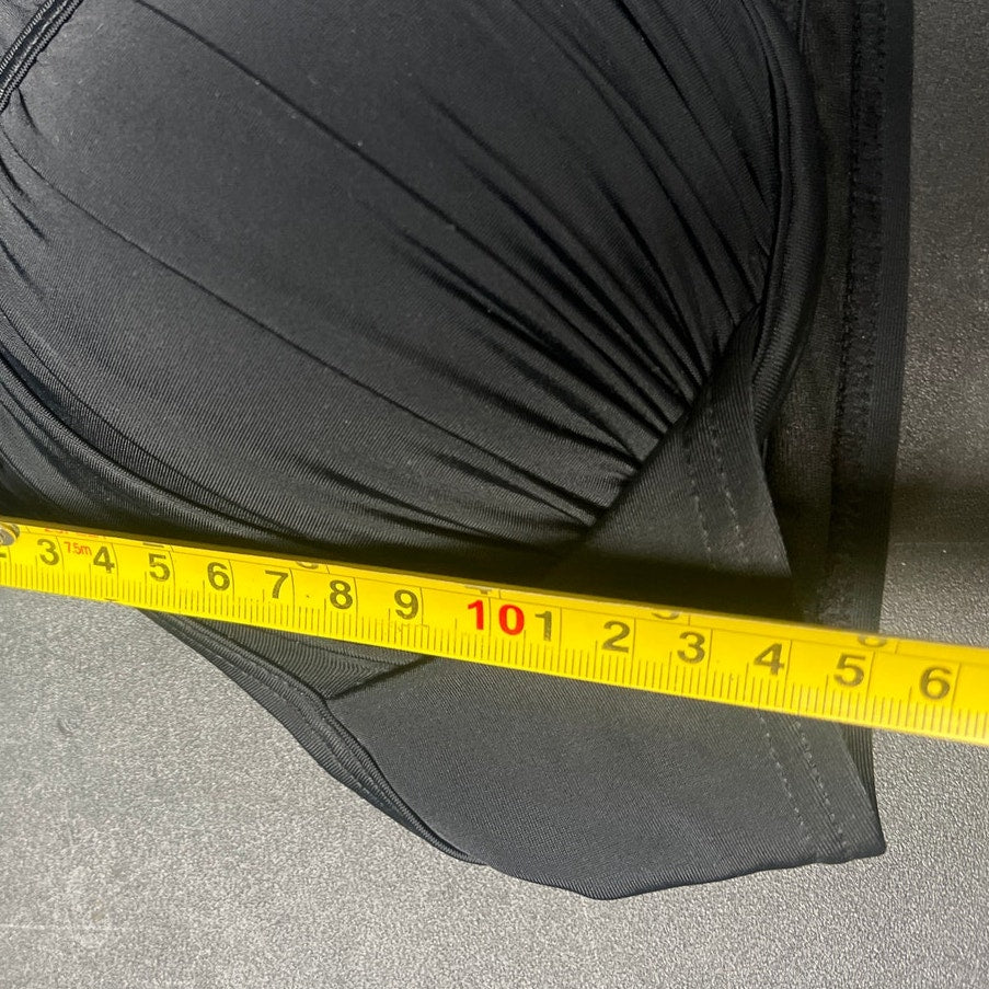 Inmocean Black Push-Up Bikini Swim Top Size L