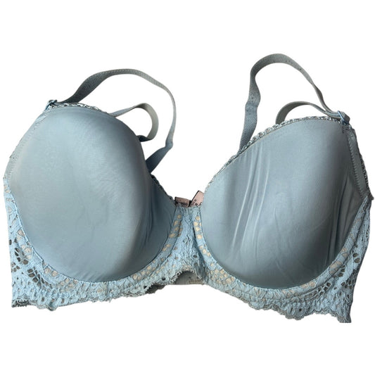 Victoria's Secret Angel Pale Light Blue Lace Bra 32DD
